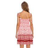 Beth Dutton Bohemian Dress Summer Spring Midi Dresses Sling Midi Dress Beach Holiday Dress