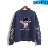 Juice WRLD in Loving Memory Hoodie Hip Hop Singer Juice WRLD Printed Fashion Loose High Collar Sweatshirt