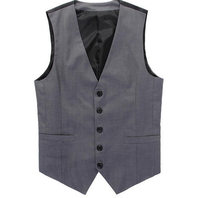 Mens Dress Vests Men's Vest Casual Jacket Business Waistcoat Spring/Summer Suit Vest
