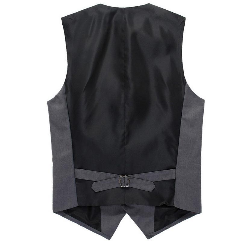 Mens Dress Vests Men's Vest Casual Jacket Business Waistcoat Spring/Summer Suit Vest