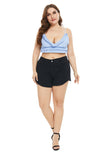 Women Plus Size Denim Shorts Summer Denim Shorts