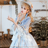 Gothic Lolita Harajuku Style Clothing Fairy Overture Op Japanese Sweet Small Skirt