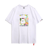 A Ape Print T Shirt