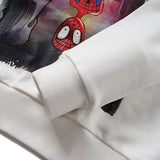 Charlie Luciano Hoodie Marvel Series Spider-Man Sweater Pure Cotton Loose