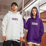 Smiley Face Hoodie High Street Loose Sweater Men Autumn Coat