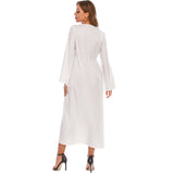 Beth Dutton Bohemian Dress Winter Autumn Midi Dresses Printed Dress