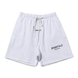 Fog Short Summer European and American High Street Fashion Brand Embroidery Double Line Letter Embroidery Reflective Casual Shorts Fear Of God