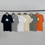 Fog Colorful FG Printed round Neck Short Sleeve Fear Of God
