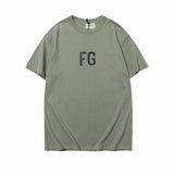 Fog Colorful FG Printed round Neck Short Sleeve Fear Of God