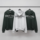 Fog Fear Of God Essentials Hoodie Hoodie Hooded Sweater Men's Loose Trendy Plus Size Retro Sports Casual Fashion Essl