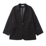 Seersucker Suit Casual Loose Jacket
