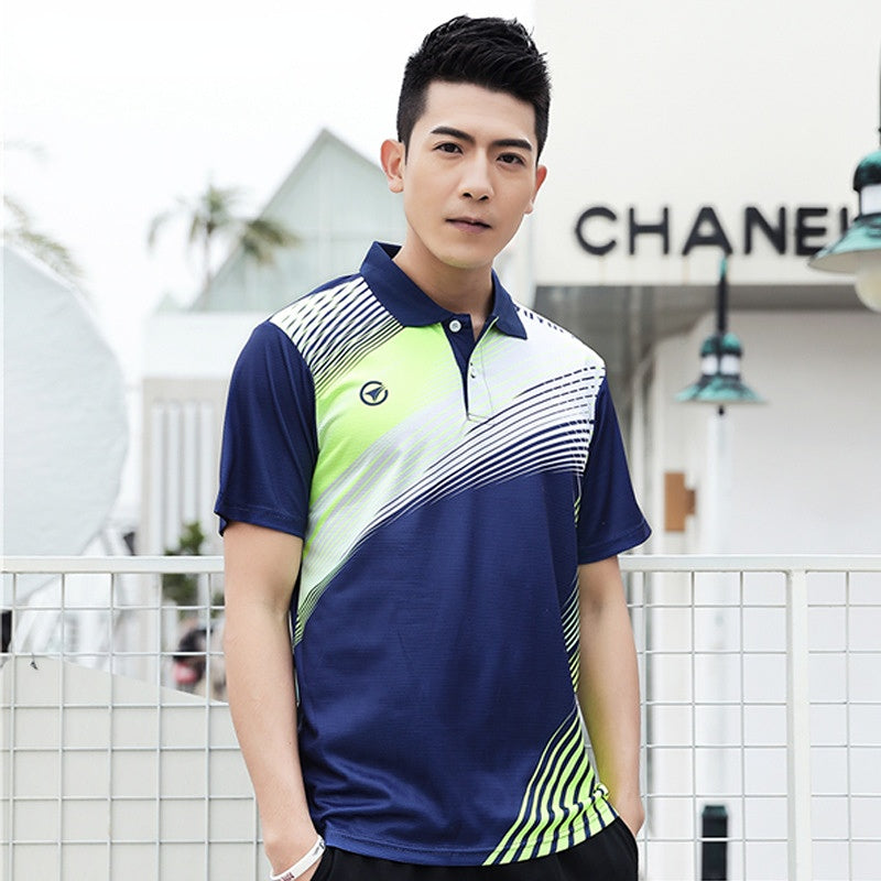 Cricket T Shirt Quick-Drying Badminton Clothing Men and Women Short Sleeve