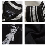 Letterman Jacket Outfit Senior Jackets Varsity Baseball Coat Baseball Uniform Men Spring Autumn Men's and Women's Tops