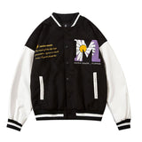Varsity Jacket for Men Baseball Jackets Vintage Towel Loose Coat for Women