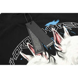 Present T Shirt Orthrus Printed Loose Couple T-shirt