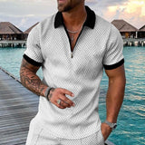 Polo Shirts Polo Lapel Casual Short Sleeve Summer T-shirt