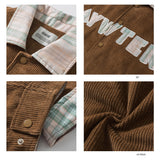 Letterman Jacket Outfit Senior Jackets Varsity Baseball Coat Retro Casual Jacket Men's Top