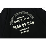 Fog Essentials Tshirts Fog Short Sleeve Fear Of God Printed High Street T-shirt Men & Women Trendy