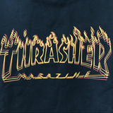 Thrasher Hoodie Loose Hooded Sweater for Men and Women Fall Winter Men's