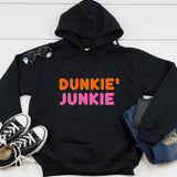 Slogan Graphic Hoodie  Dunkie Junkie