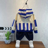 Toddler Boys Sweater Boys Hooded Sweatshirt Spring and Autumn