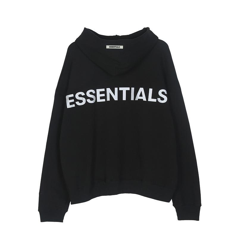 Fog Hoodie Autumn and Winter 3M Reflective Letter Embroidery Hoodie Sweater Fear Of God
