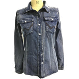 Beth Dutton Outfits Sexy Fashion Long Sleeve Lady's Denim Jacket Shirt Dress