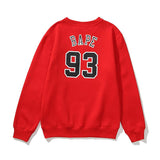 Shark Print Sweatshirts Lakers Crew Neck Sweater Velvet Padded Bottoming Shirt
