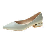 Nude Chunky Heel