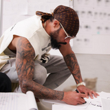 Rrr123 T-Shirt Retro Angel Print Heavy Vest