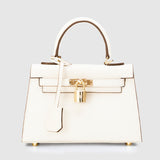 Jackie Kennedy Bag Fall/Winter Kelly Bag Female Genuine Leather Single-Sling Bag for Ladies