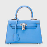 Jackie Kennedy Bag Fall/Winter Kelly Bag Female Genuine Leather Single-Sling Bag for Ladies