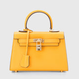 Jackie Kennedy Bag Fall/Winter Kelly Bag Female Genuine Leather Single-Sling Bag for Ladies