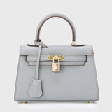 Jackie Kennedy Bag Fall/Winter Kelly Bag Female Genuine Leather Single-Sling Bag for Ladies
