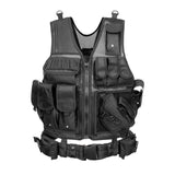 Tactics Style Men's Outdoor Vest Tactical Vest Outdoor Camouflage Tactical Vest Adventure Vest Multi-Functional Vest