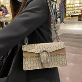 Jackie Kennedy Bag Autumn Winter Retro Chain Bag Women's Shoulder Bag