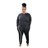 Women Plus Size Co-Ords Women Casual Two-Piece Suit