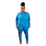 Women Plus Size Co-Ords Women Casual Two-Piece Suit