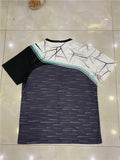 Cricket T Shirt Badminton Clothing Men's and Women's Short Sleeve