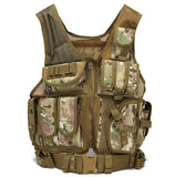 Tactics Style Men's Outdoor Vest Tactical Vest Workout Devices Tactical Mesh Shirt Vest