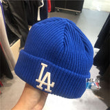 Yankee And Dogers Winter Hat Autumn And Winter Embroidery Men And Women Winter Hat Ear Protection Beanie Hat