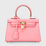 Jackie Kennedy Bag Fall/Winter Kelly Bag Female Genuine Leather Single-Sling Bag for Ladies