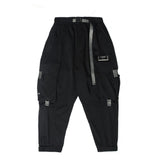 Men's Clothing Ankle Banded Pants Men's plus Size Retro Sports Multi-Pocket Cargo Pants Street Trend Skinny Pants Men Pants