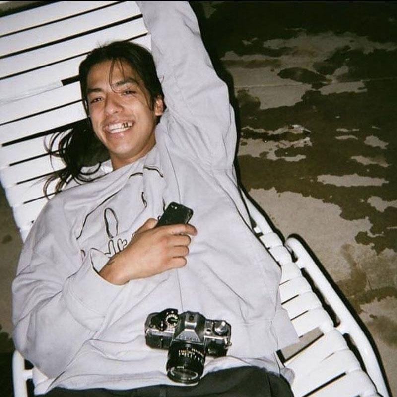 Justin Bieber Drew House High Street Wind Dhouse Graffiti Smiley Face FleeceLined Crew Neck Sweater Men's and Women's Tops