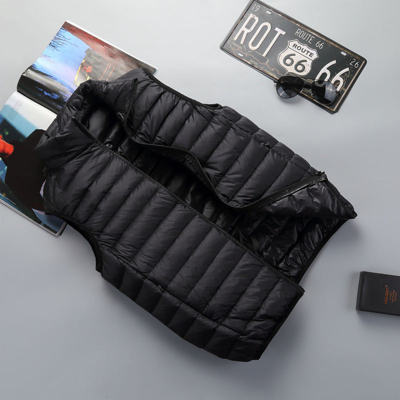 Men Winter Coats Puffer Jacket down Coat Men's Lightweight down Vest Autumn and Winter Coat