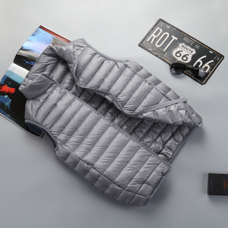 Men Winter Coats Puffer Jacket down Coat Men's Lightweight down Vest Autumn and Winter Coat