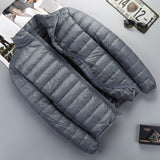 Men Winter Coats Puffer Jacket down Coat Autumn and Winter Lightweight down Jacket Men's Stand Collar Jacket