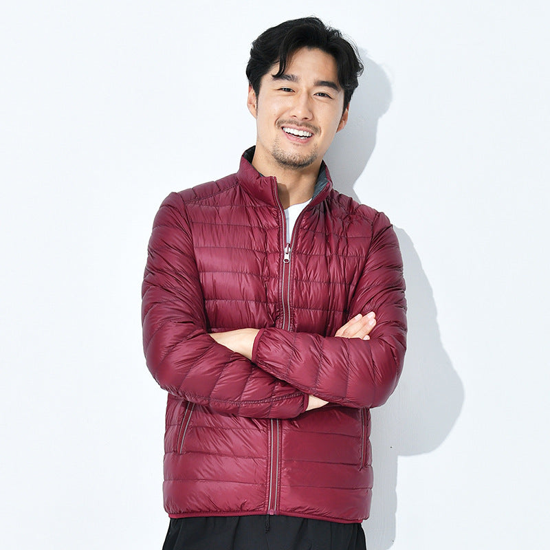 Men Winter Coats Puffer Jacket down Coat Fall Winter Men Short Men's Loose Jacket