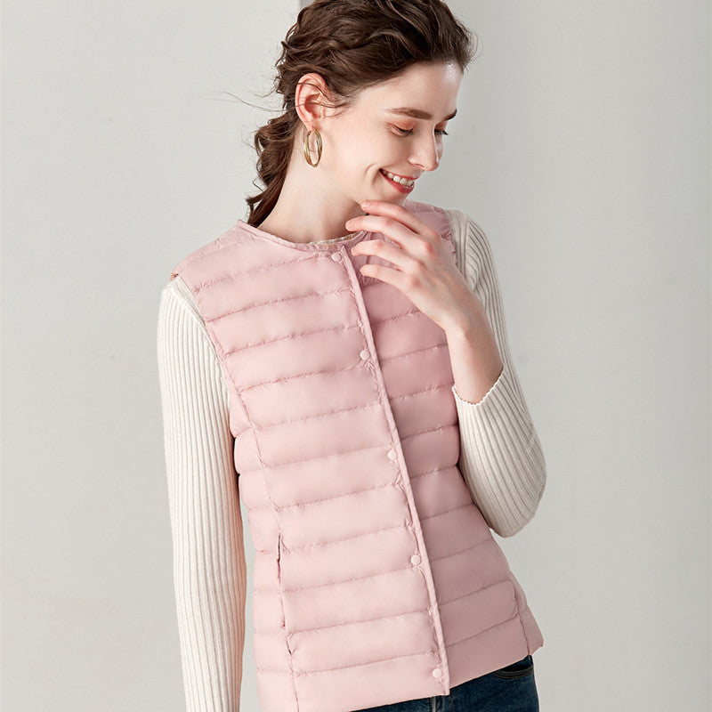 Women Winter Coats Puffer down Vest Women's Lightweight down Vest
