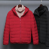 Men Winter Coats Puffer Jacket down Coat Lightweight down Jacket Autumn and Winter Casual Coat